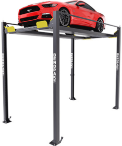 Hd-7pxw 7,000-lb. Capacity Ali Certified / Super-tall Rise / Four-post Lift / Vehicle Display Platform