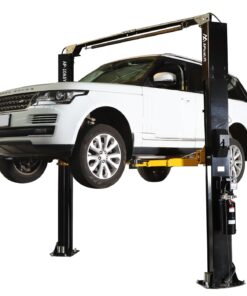 APlusLift 10,000LB 2-Post Overhead Symmetrical and Truly Asymmetrical Single Release Car Lift with 3 Year Warranty - HW-10ASY